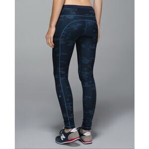 Lululemon Fast and Free High-Rise 28" Camo Women's Leggings with Pockets  Size 4